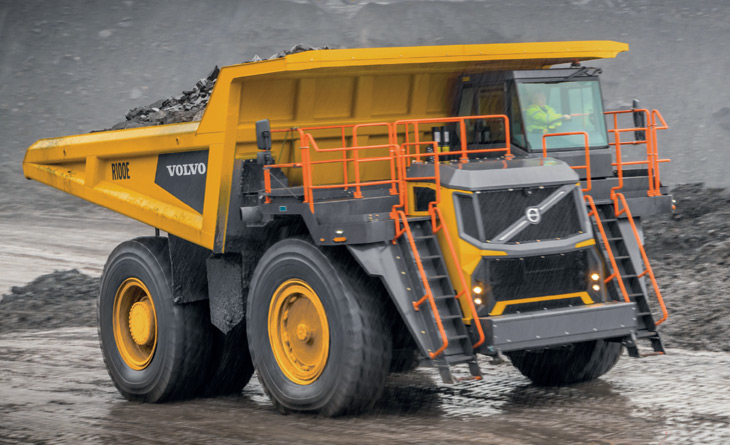 VOLVO R100E RİJİT KAMYONU